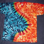 tie dye, tie-dye, tie dyed, tie-dyed, shirt, zipper