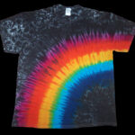 tie dye, tie-dye, tie dyed, tie-dyed, shirt, rainbow, dio, zipper