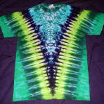 tie dye, tie-dye, tie dyed, tie-dyed, shirt, green, zipper