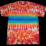 tie dye, tie-dye, tie dyed, tie-dyed, shirt, orange, zipper
