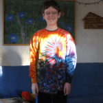 long sleeve tie dye