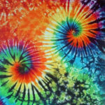 Double Swirl -ladies tie dye