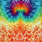 Fire Burstladies tie dye
