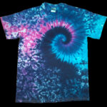 tie dye, tie-dye, tie dyed, tie-dyed, shirt , purple. pink, swirl