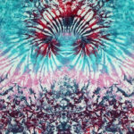 Purple Burst-ladies tie dye