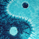 blue yin yang tie dye 