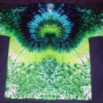 tie dye, tie-dye, tie-dyed, tie dyed, shirt, green, marble