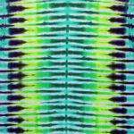 green checker board -ladies tie dye