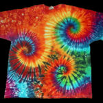 tie dye, tie-dye, tie dyed, tie-dyed, shirt, swirl, swirls