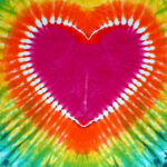 heart tie dye 