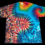 tie dye, tie-dye, tie dyed, tie-dyed, shirt, swirl