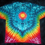 tie dye, tie-dye, tie dyed, tie-dyed, rainbow, vee, marble, shirt