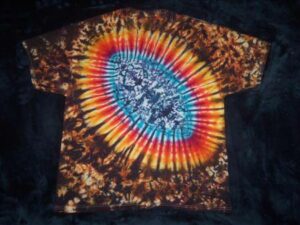 Galaxy Egg Short Sleeve Tie Dye