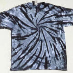 Gray matter two color swirl tie dye shirt, tie-dye, tie dyed