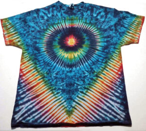 short sleeve tie dye shirt