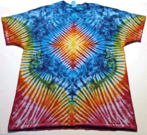 short sleeve tie dye shirt