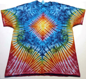 short sleeve tie dye shirt