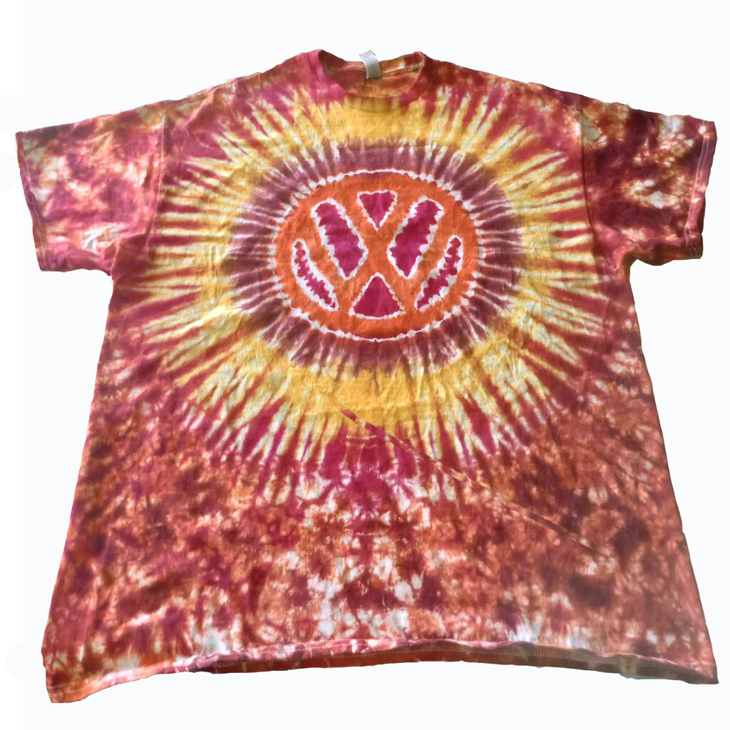 vw tie dye shirt