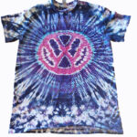 Volkswagen logo vw tie dye shirt