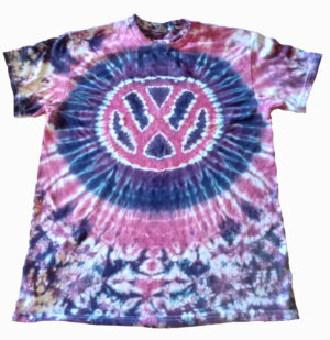 Volkswagen logo vw tie dye shirt