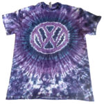Volkswagen logo vw tie dye shirt