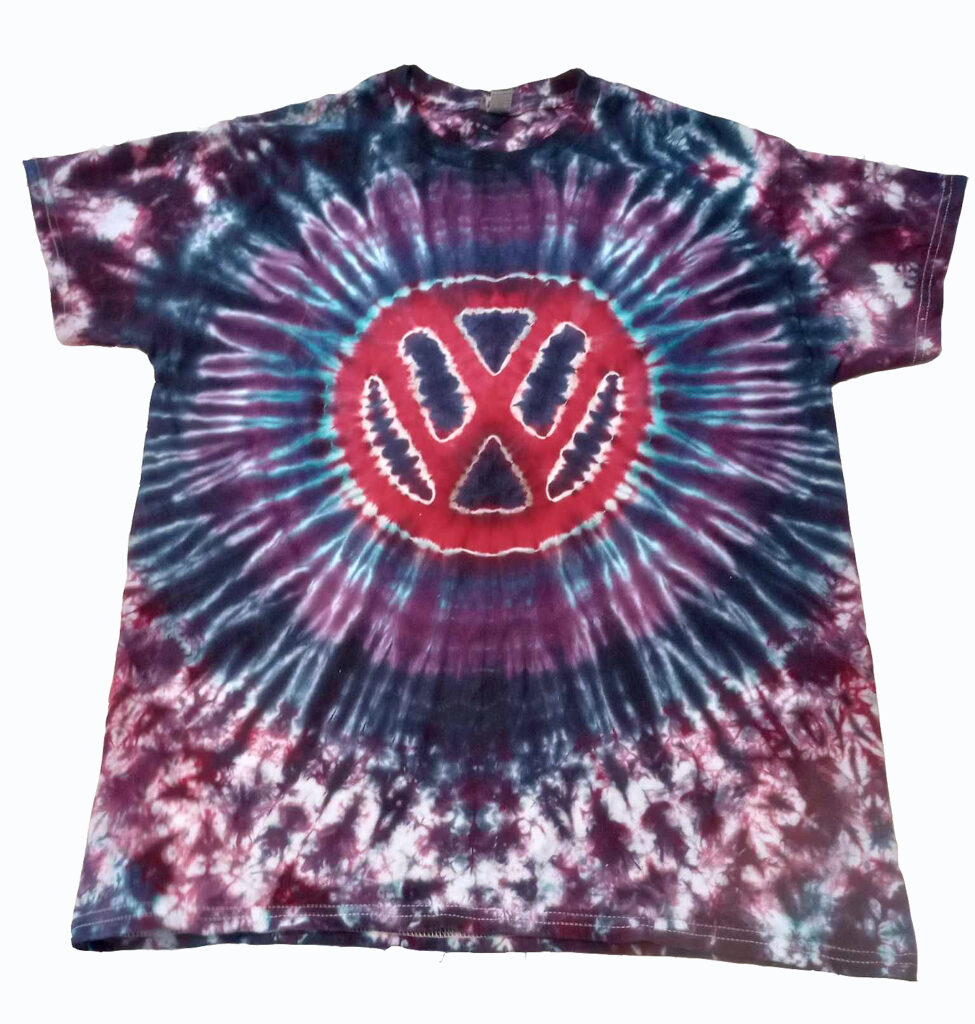 vw tie dye shirt