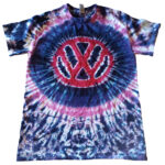 Volkswagen logo vw tie dye shirt