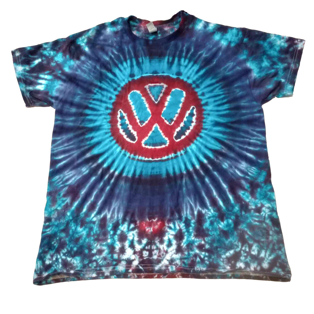 vw tie dye shirt