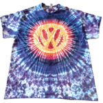 Volkswagen logo vw tie dye shirt