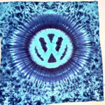VW Logo Bandana 27" x 27"- Blue
