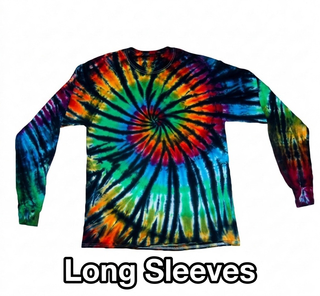 Swirl tie-dye shirt