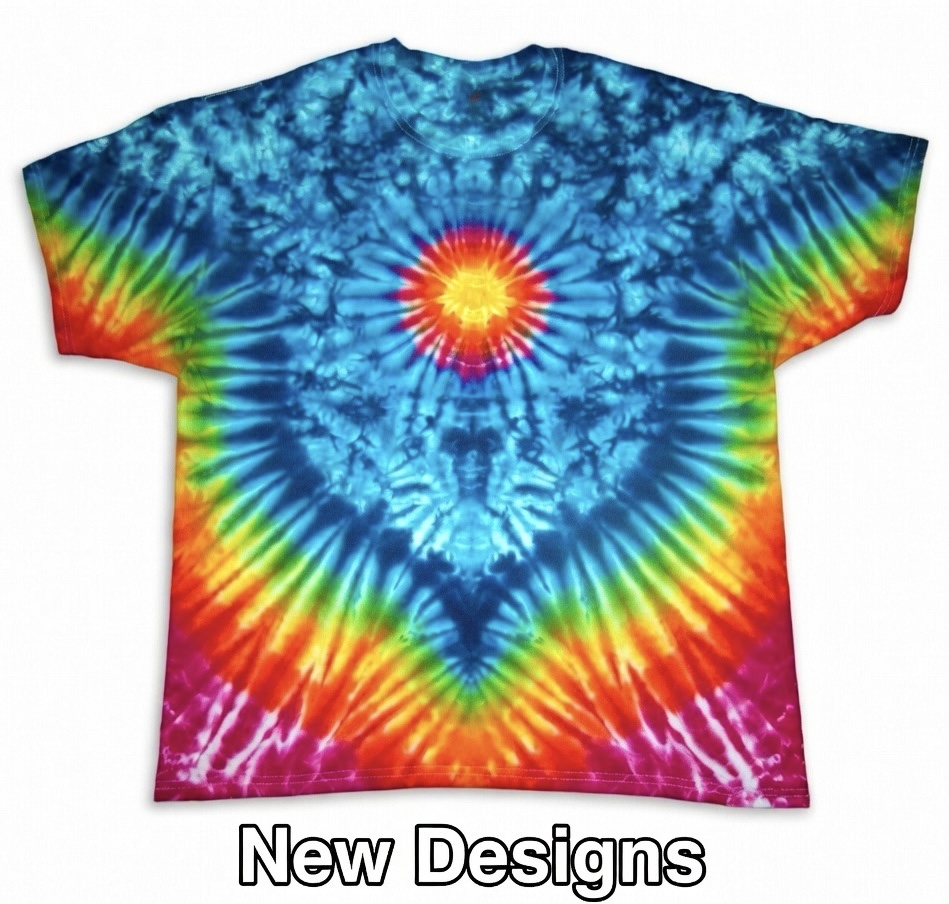 Awakening Sun tie-dye shirt