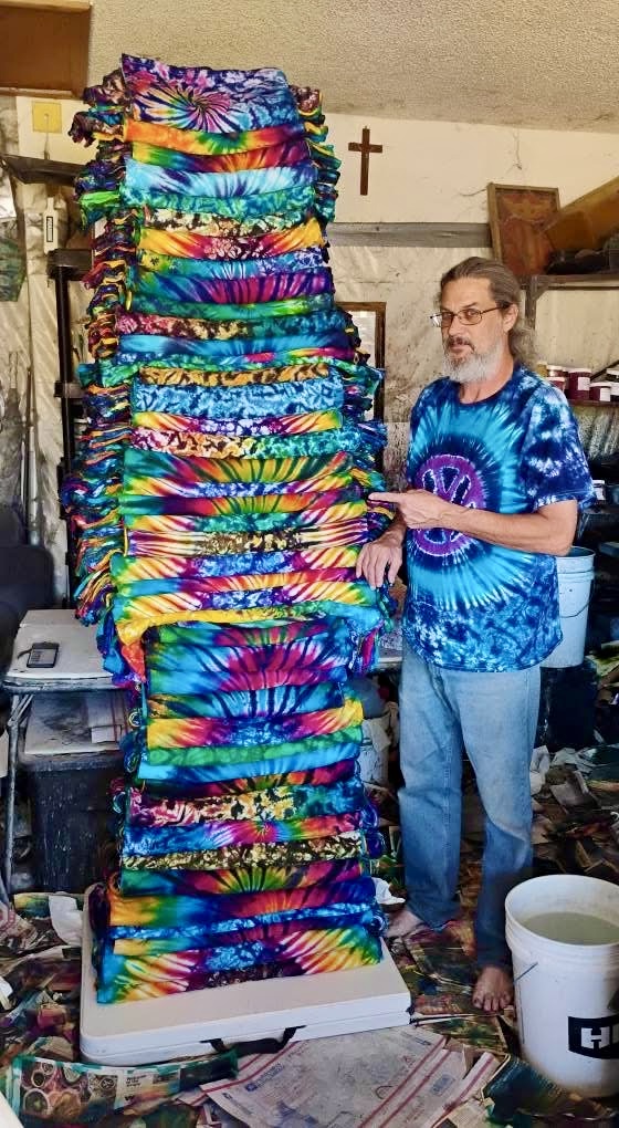 Dyemasters tie-dyes