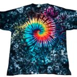 swirl tie-dye shirt